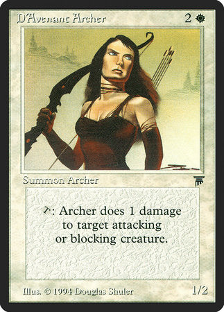 D'Avenant Archer [Legends] | Spectrum Games