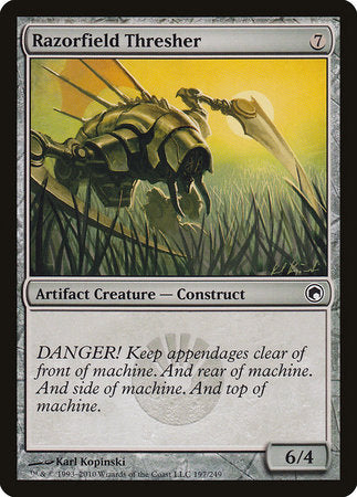 Razorfield Thresher [Scars of Mirrodin] | Spectrum Games