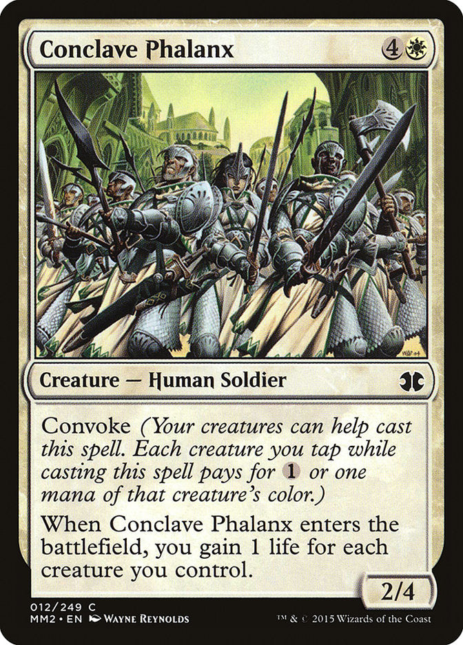 Conclave Phalanx [Modern Masters 2015] | Spectrum Games