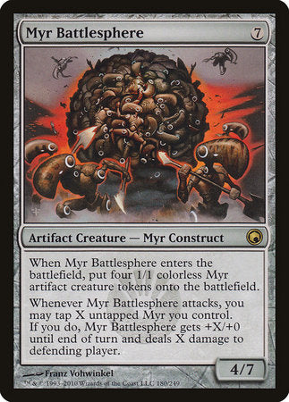 Myr Battlesphere [Scars of Mirrodin] | Spectrum Games