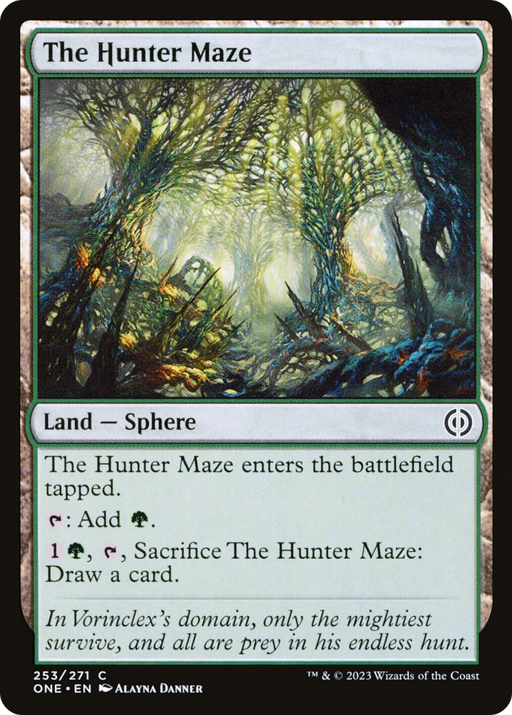 The Hunter Maze [Phyrexia: All Will Be One] | Spectrum Games
