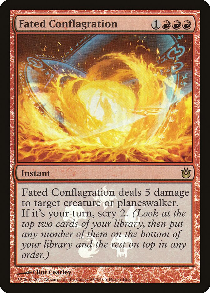 Fated Conflagration (Buy-A-Box) [Born of the Gods Promos] | Spectrum Games