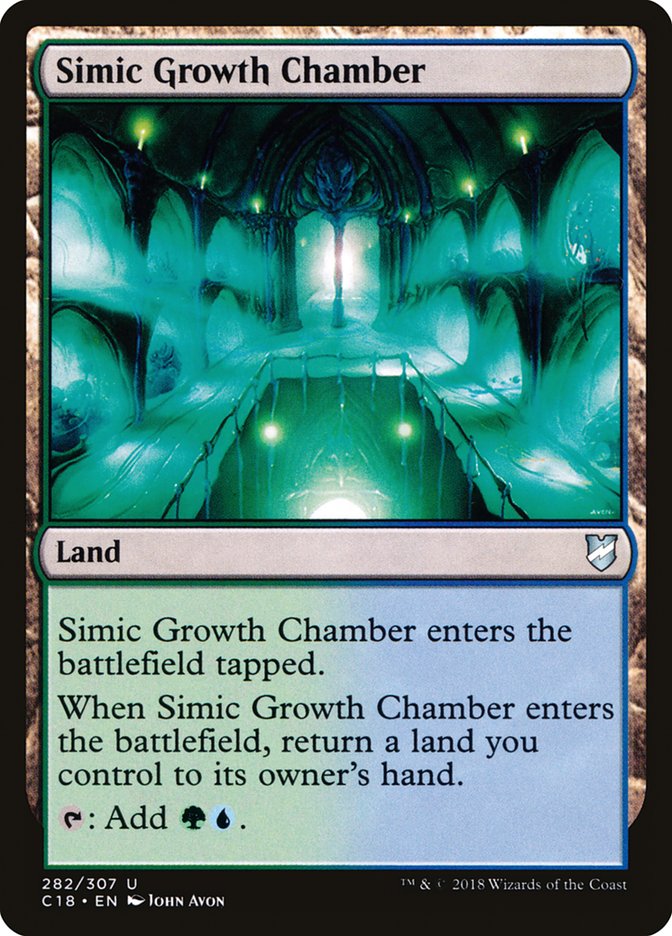 Simic Growth Chamber [Commander 2018] | Spectrum Games