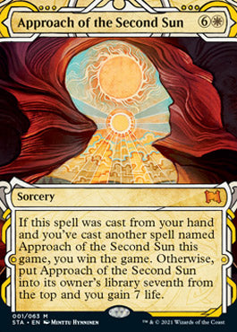 Approach of the Second Sun (Etched Foil) [Strixhaven Mystical Archive] | Spectrum Games