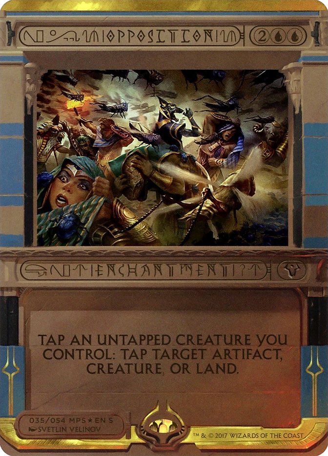 Opposition (Invocation) [Amonkhet Invocations] | Spectrum Games