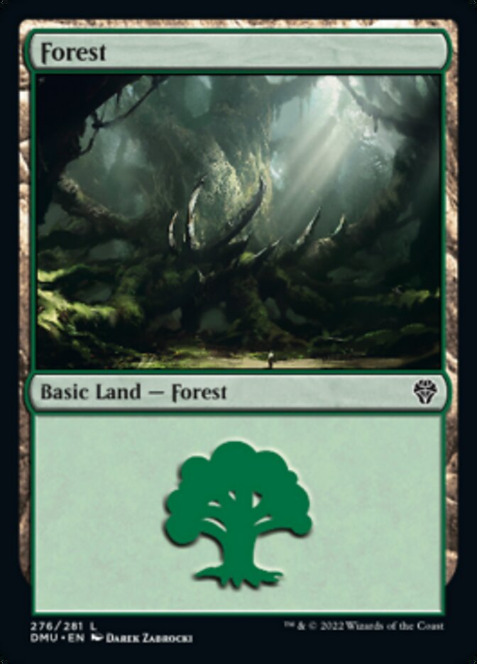 Forest (276) [Dominaria United] | Spectrum Games