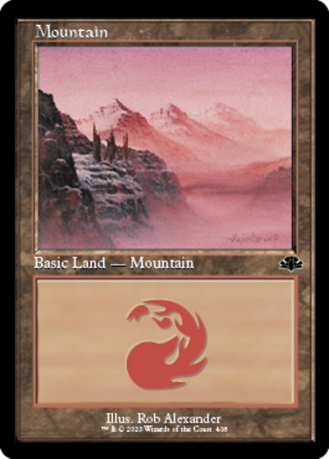 Mountain (408) (Retro) [Dominaria Remastered] | Spectrum Games