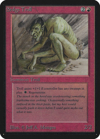 Sedge Troll [Limited Edition Alpha] | Spectrum Games