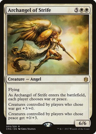 Archangel of Strife [Commander Anthology] | Spectrum Games