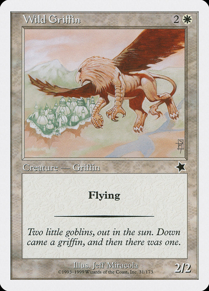 Wild Griffin [Starter 1999] | Spectrum Games