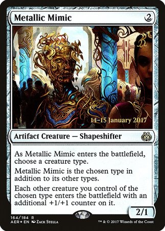 Metallic Mimic [Aether Revolt Promos] | Spectrum Games