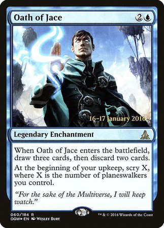 Oath of Jace [Oath of the Gatewatch Promos] | Spectrum Games