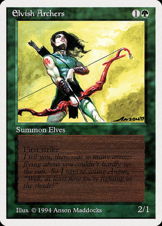 Elvish Archers [Summer Magic / Edgar] | Spectrum Games