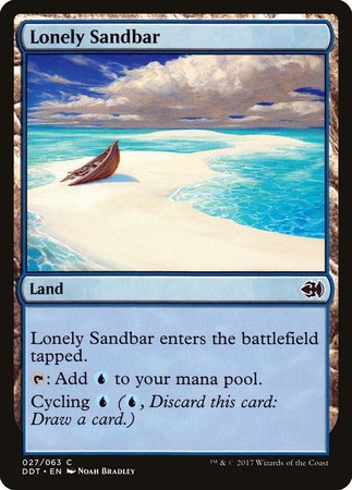 Lonely Sandbar [Duel Decks: Merfolk vs. Goblins] | Spectrum Games