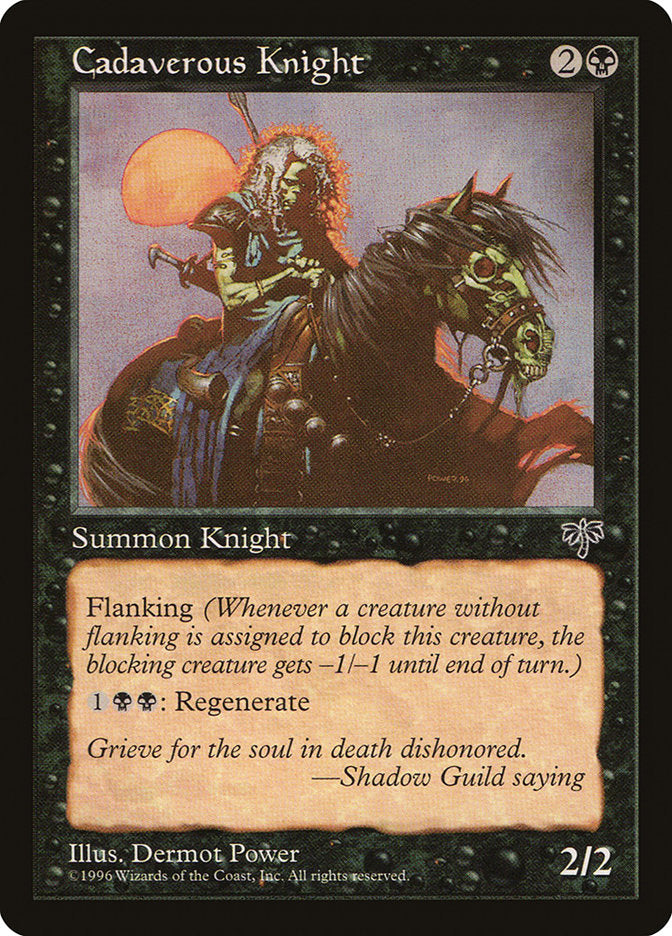 Cadaverous Knight [Mirage] | Spectrum Games
