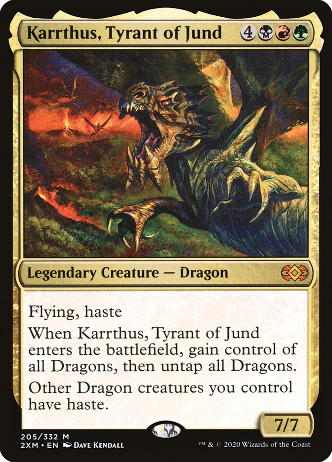 Karrthus, Tyrant of Jund [Double Masters] | Spectrum Games