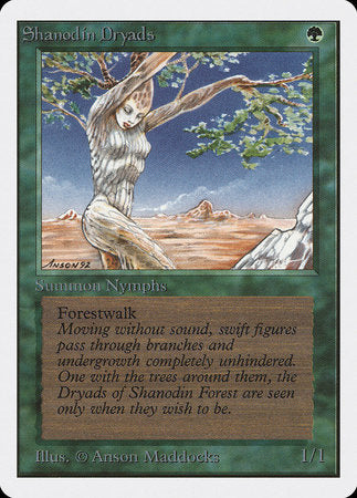 Shanodin Dryads [Unlimited Edition] | Spectrum Games