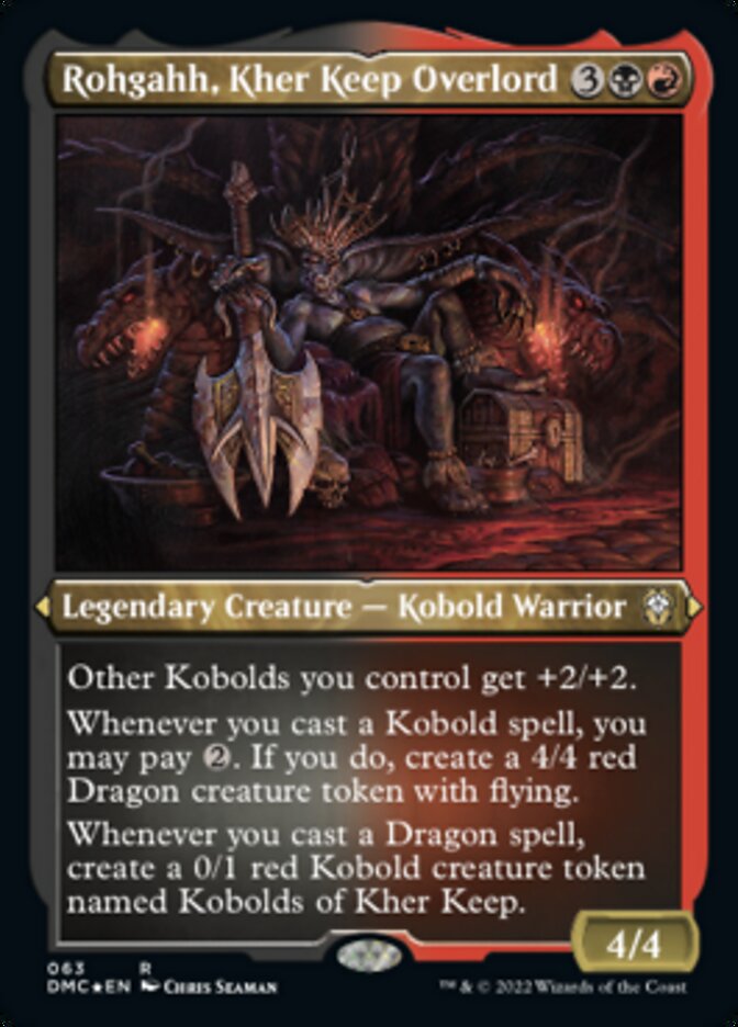 Rohgahh, Kher Keep Overlord (Foil Etched) [Dominaria United Commander] | Spectrum Games