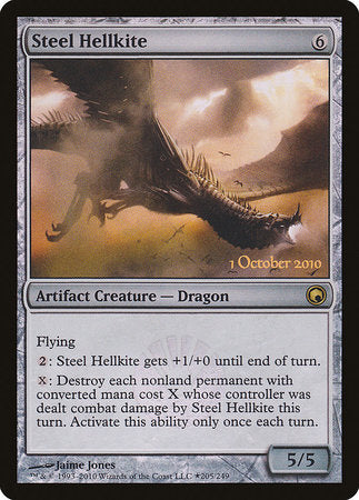 Steel Hellkite [Scars of Mirrodin Promos] | Spectrum Games