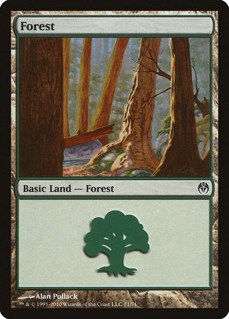 Forest (71) [Duel Decks: Phyrexia vs. the Coalition] | Spectrum Games