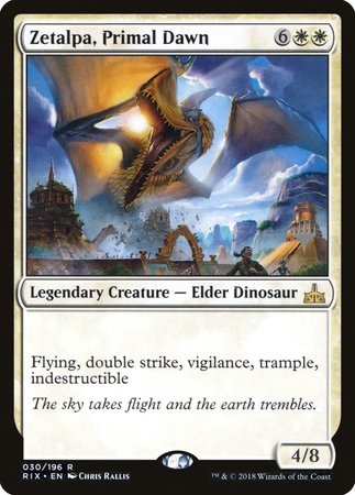 Zetalpa, Primal Dawn [Rivals of Ixalan Promos] | Spectrum Games