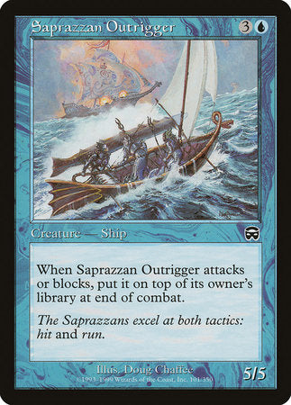 Saprazzan Outrigger [Mercadian Masques] | Spectrum Games