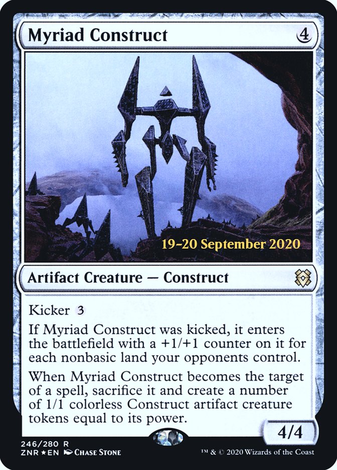 Myriad Construct  [Zendikar Rising Prerelease Promos] | Spectrum Games