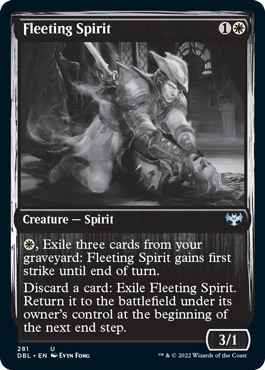 Fleeting Spirit [Innistrad: Double Feature] | Spectrum Games