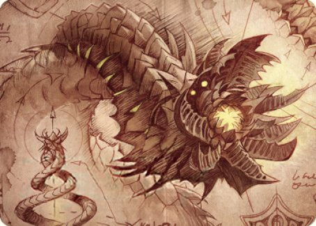 Wurmcoil Engine Art Card [The Brothers' War Art Series] | Spectrum Games