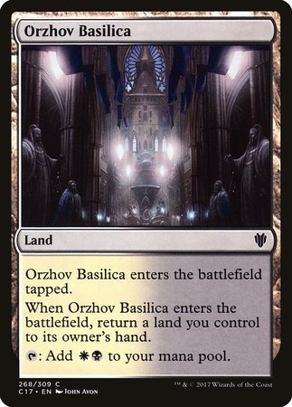 Orzhov Basilica [Commander 2017] | Spectrum Games