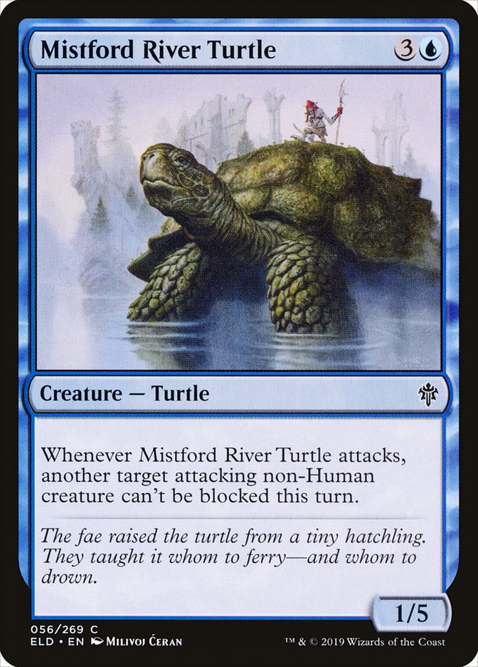 Mistford River Turtle [Throne of Eldraine] | Spectrum Games