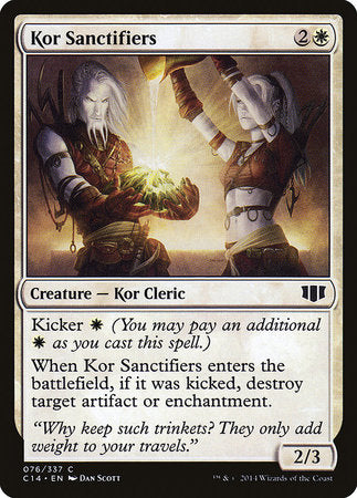 Kor Sanctifiers [Commander 2014] | Spectrum Games