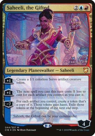 Saheeli, the Gifted (Commander 2018) [Commander 2018 Oversized] | Spectrum Games