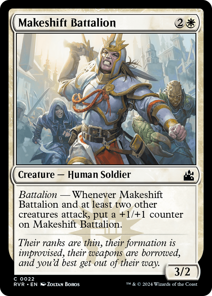 Makeshift Battalion [Ravnica Remastered] | Spectrum Games
