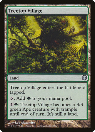 Treetop Village [Duel Decks: Knights vs. Dragons] | Spectrum Games