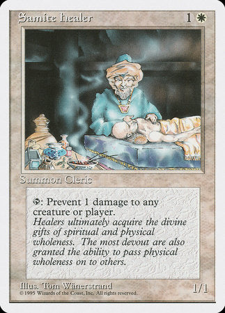 Samite Healer [Fourth Edition] | Spectrum Games