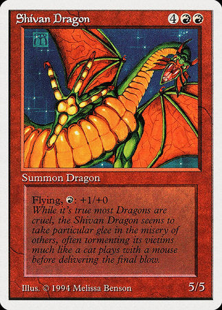 Shivan Dragon [Summer Magic / Edgar] | Spectrum Games