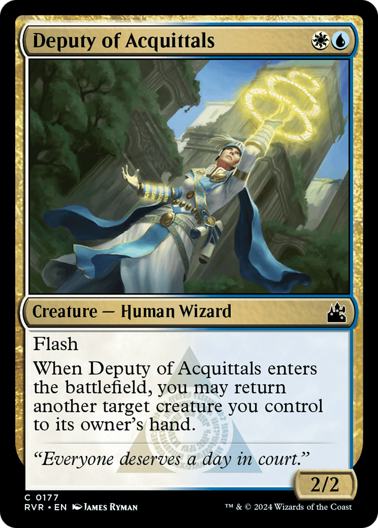 Deputy of Acquittals [Ravnica Remastered] | Spectrum Games