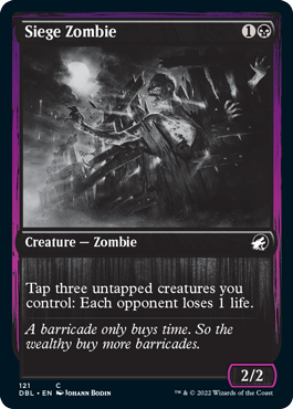 Siege Zombie [Innistrad: Double Feature] | Spectrum Games