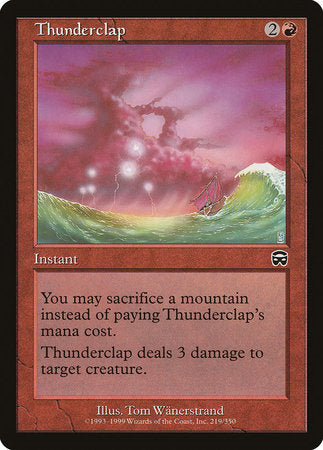 Thunderclap [Mercadian Masques] | Spectrum Games