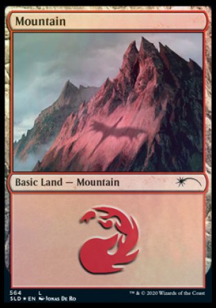 Mountain (Dragons) (564) [Secret Lair Drop Promos] | Spectrum Games