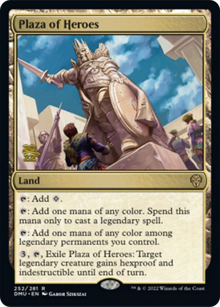 Plaza of Heroes [Dominaria United Prerelease Promos] | Spectrum Games