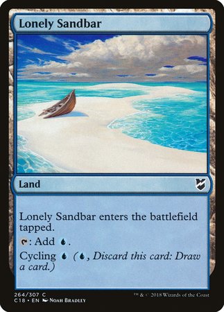 Lonely Sandbar [Commander 2018] | Spectrum Games