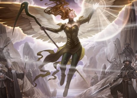 Sigarda's Splendor Art Card [Innistrad: Midnight Hunt Art Series] | Spectrum Games