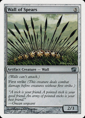 Wall of Spears [Eighth Edition] | Spectrum Games