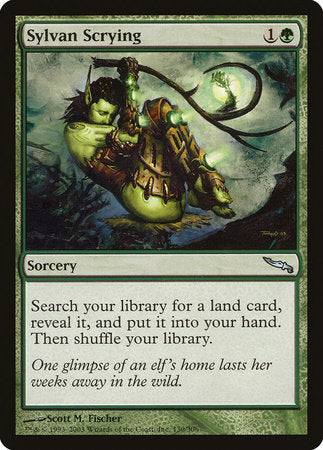 Sylvan Scrying [Mirrodin] | Spectrum Games