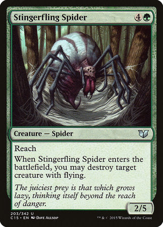 Stingerfling Spider [Commander 2015] | Spectrum Games
