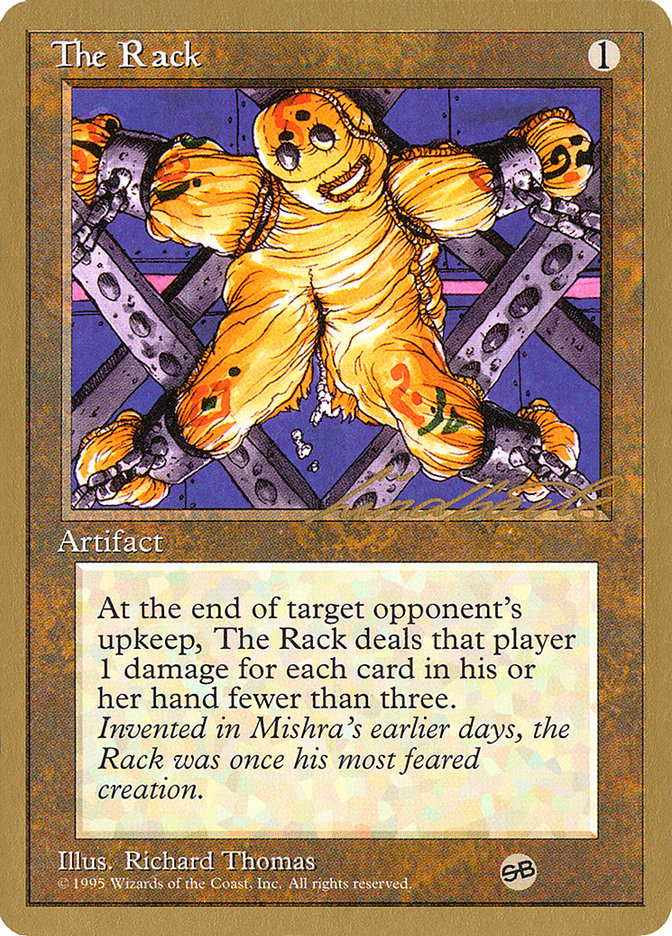 The Rack (Leon Lindback) (SB) [Pro Tour Collector Set] | Spectrum Games