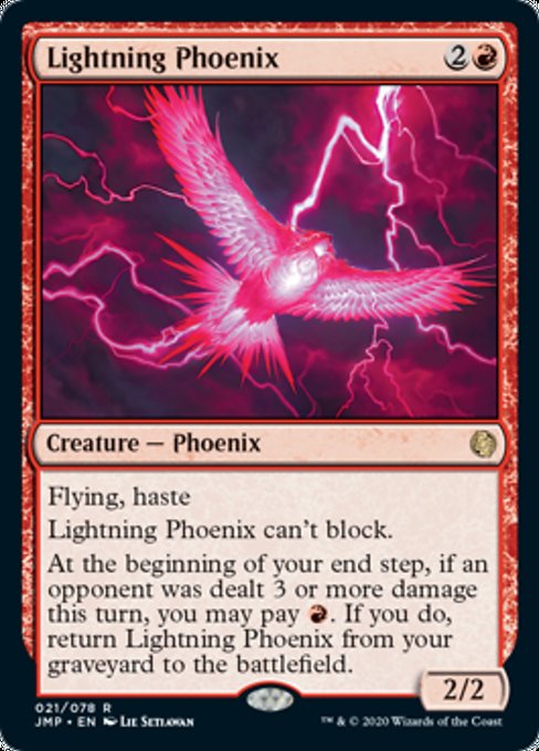 Lightning Phoenix [Jumpstart] | Spectrum Games