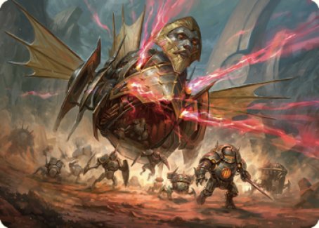 Liberator, Urza's Battlethopter Art Card [The Brothers' War Art Series] | Spectrum Games